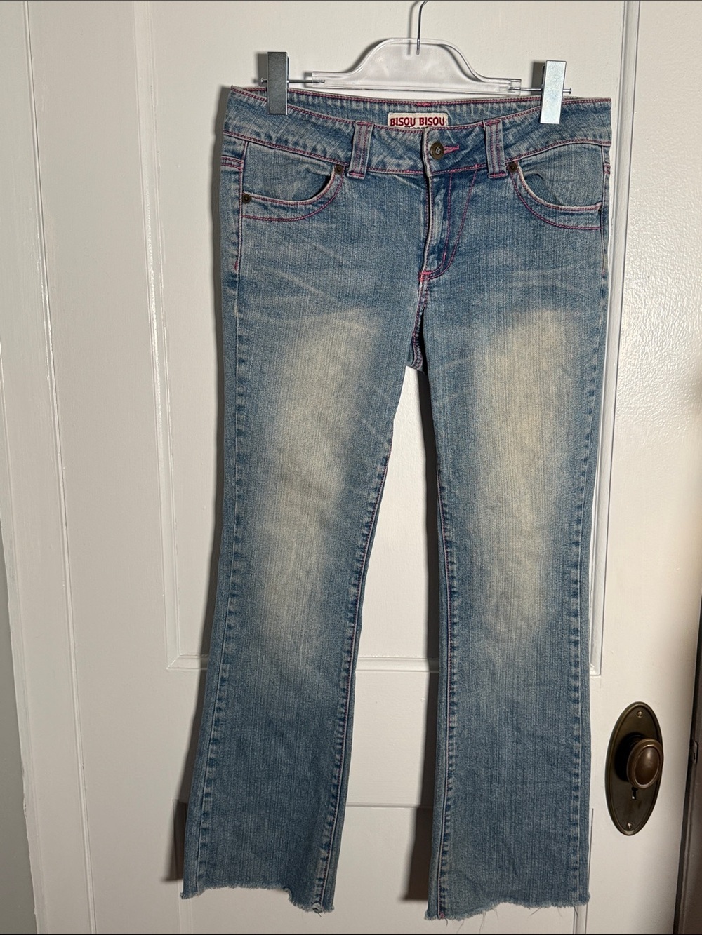 Bisou Bisou Y2K Low Rise Flare Jeans